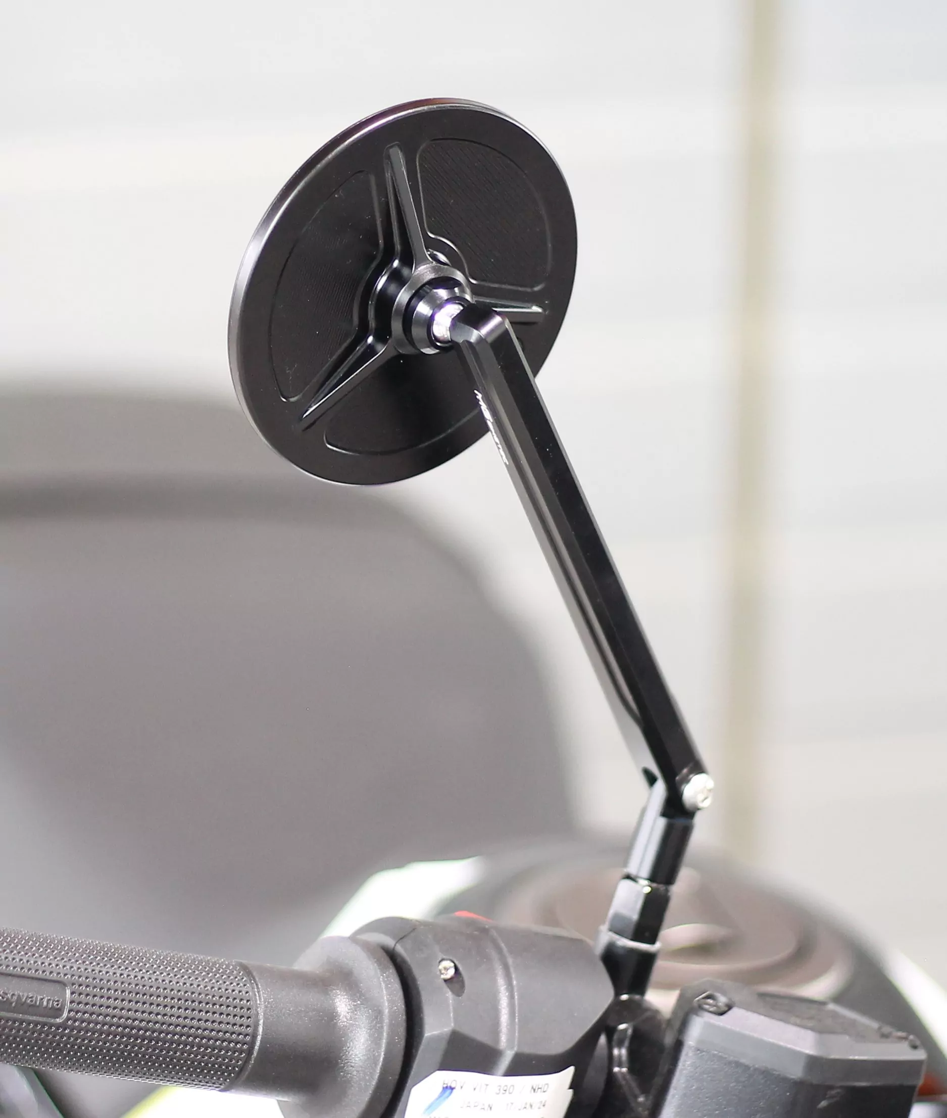 MG Biketec Spiegel Set für M10 x 1,5 mm Gewinde für BMW F 650 GS ab 2008