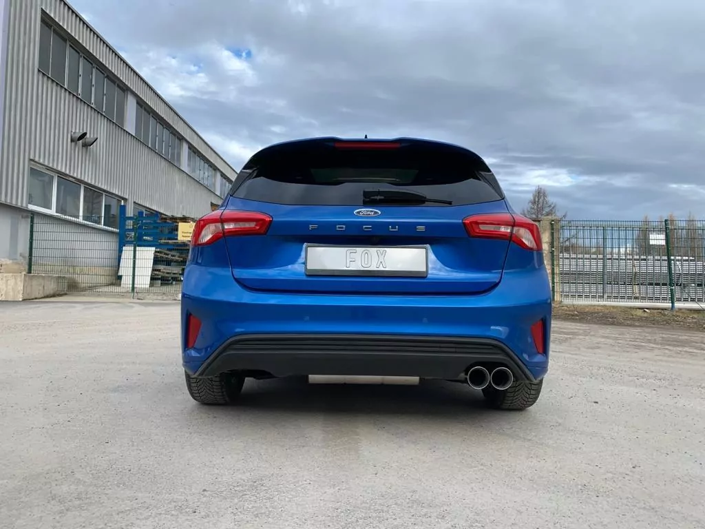 Ford Focus IV ST-Line - Einzelradaufhängung  Endschalldämpfer Ausgang rechts - 2x90 Typ 25