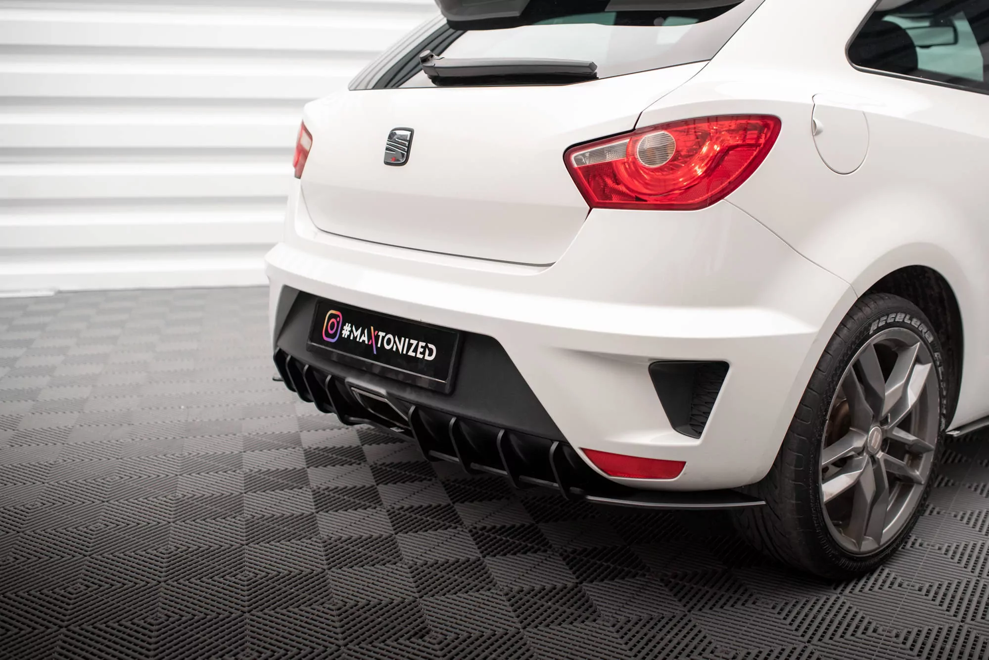 Street Pro Heckschürze Für Seat Ibiza Cupra Sport Coupe Mk4