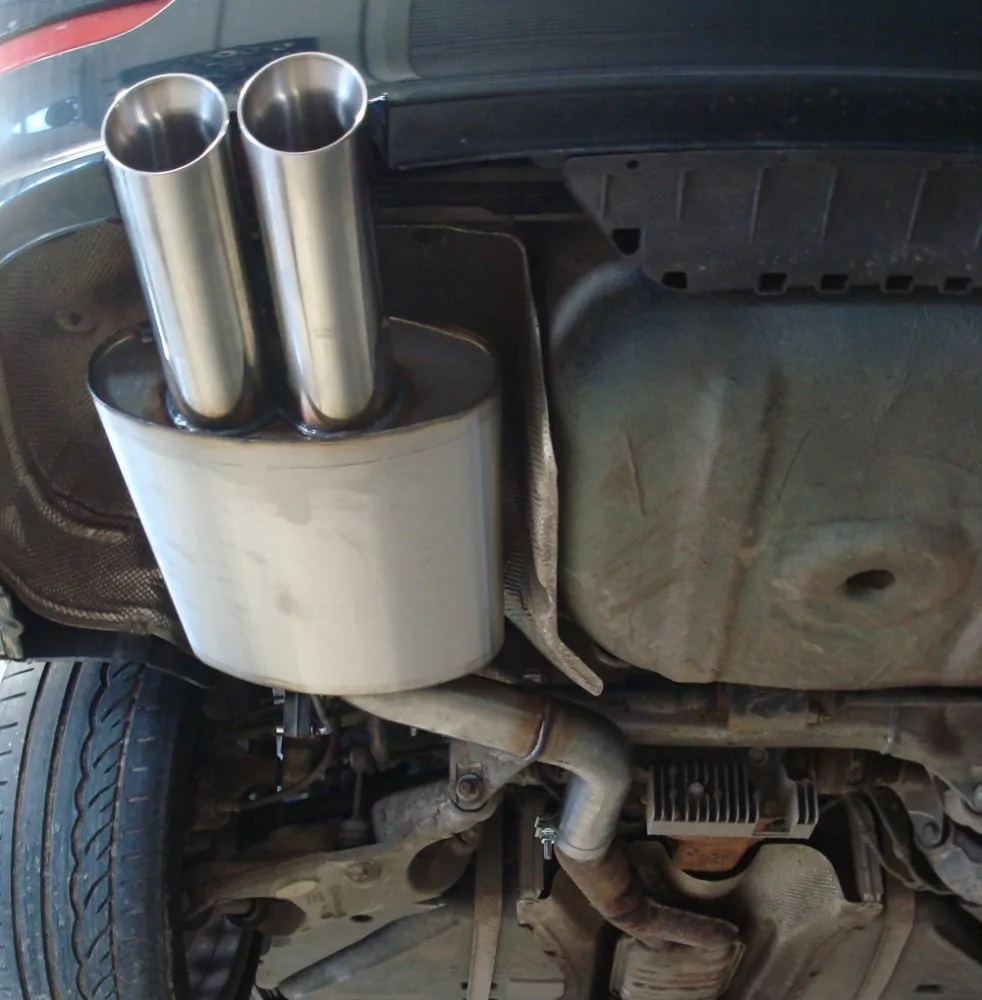 BMW E60/61 540i 545i  Endschalldämpfer - 2x90 Typ 25