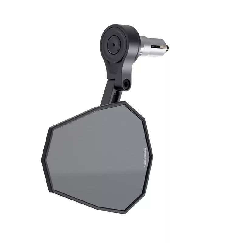 HIGHSIDER pro Lenkerendenspiegel Stealth-X5 EVO Short Schwarz (1Stck.)
