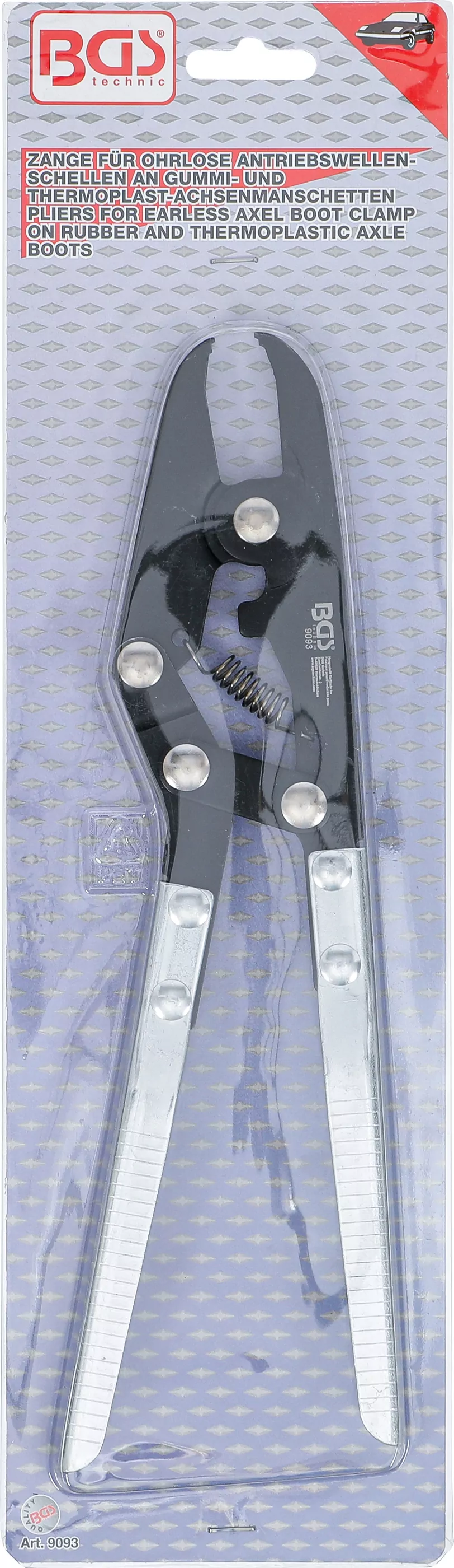 Ohrlos-Antriebswellenschellen-Zange | 260 mm