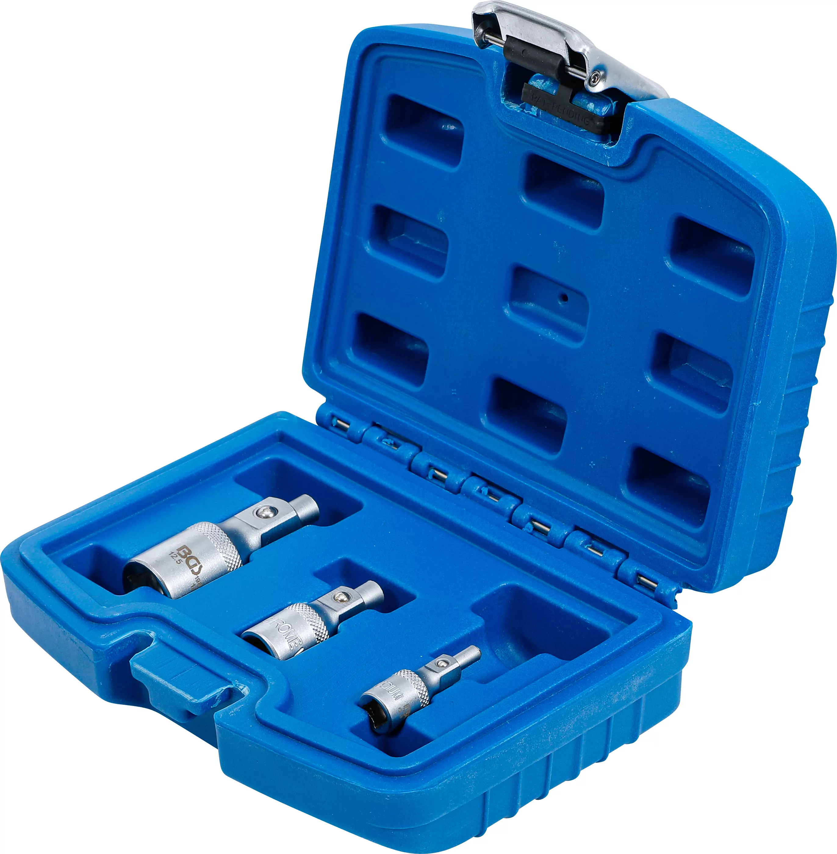 Verlängerungs-Satz mit Magnethalter | 6,3 mm (1/4") / 10 mm (3/8") / 12,5 mm (1/2") | 3-tlg.