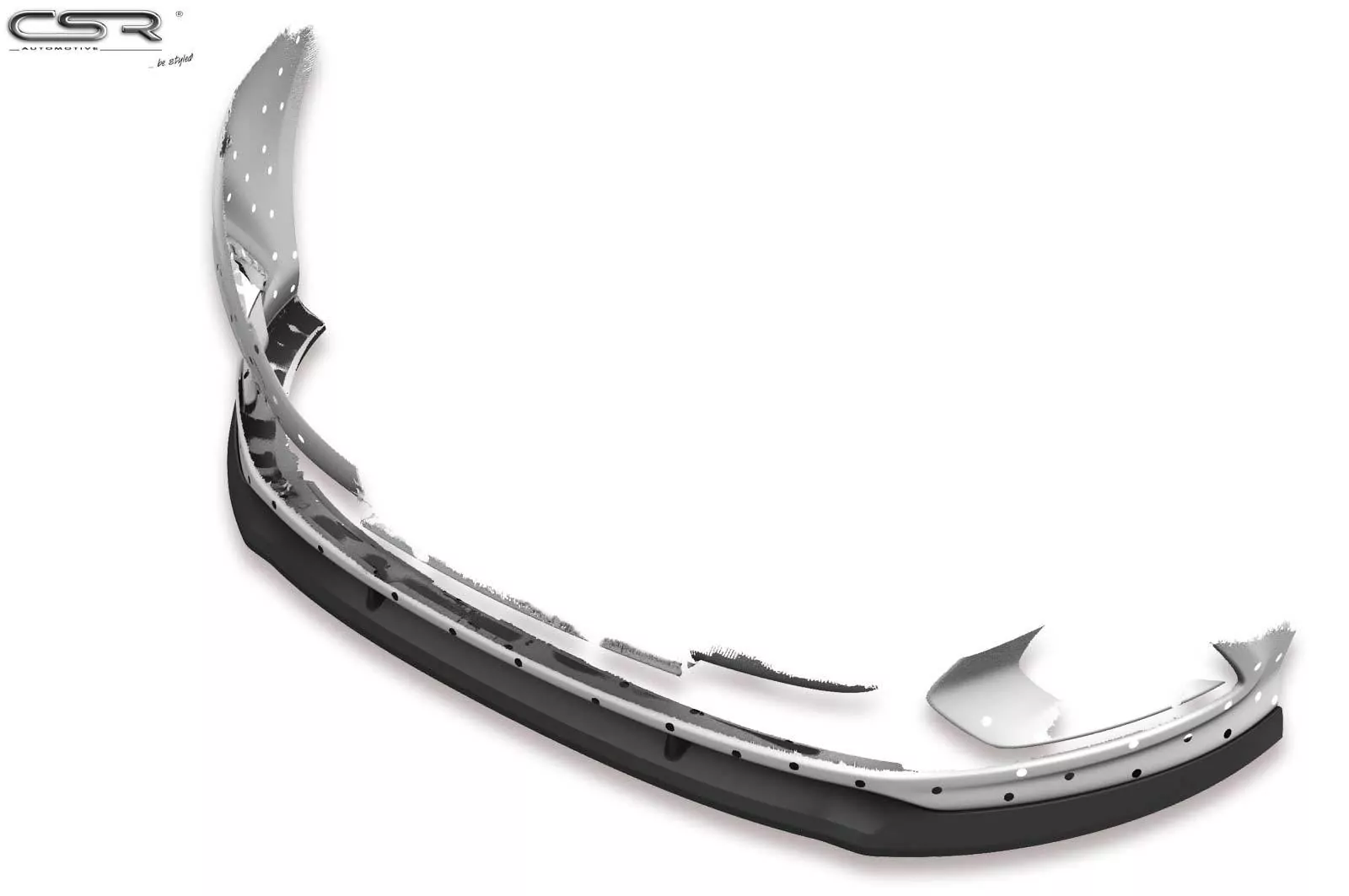 Cup-Spoilerlippe mit ABE für Opel Corsa E OPC CSL275-M Carbon Look (matt)