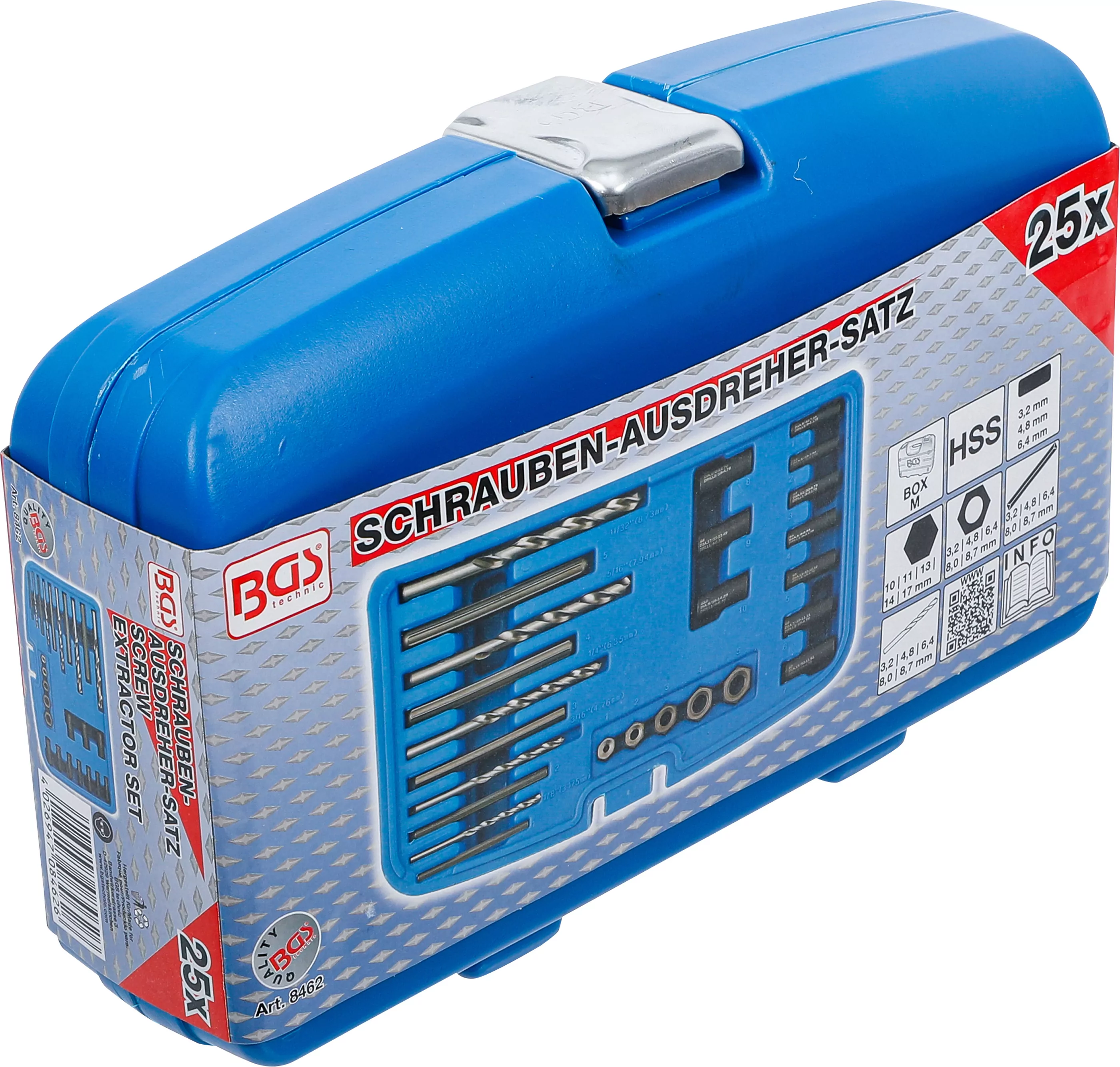 HSS Schraubenausdreher-Satz | 25-tlg.