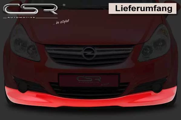 Frontansatz für Opel Corsa D FA164