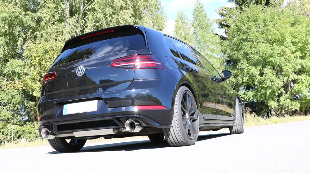 VW Golf VII - 2,0l GTI Facelift + TCR  Endschalldämpfer rechts/links - 1x100 Typ 25 echts/links