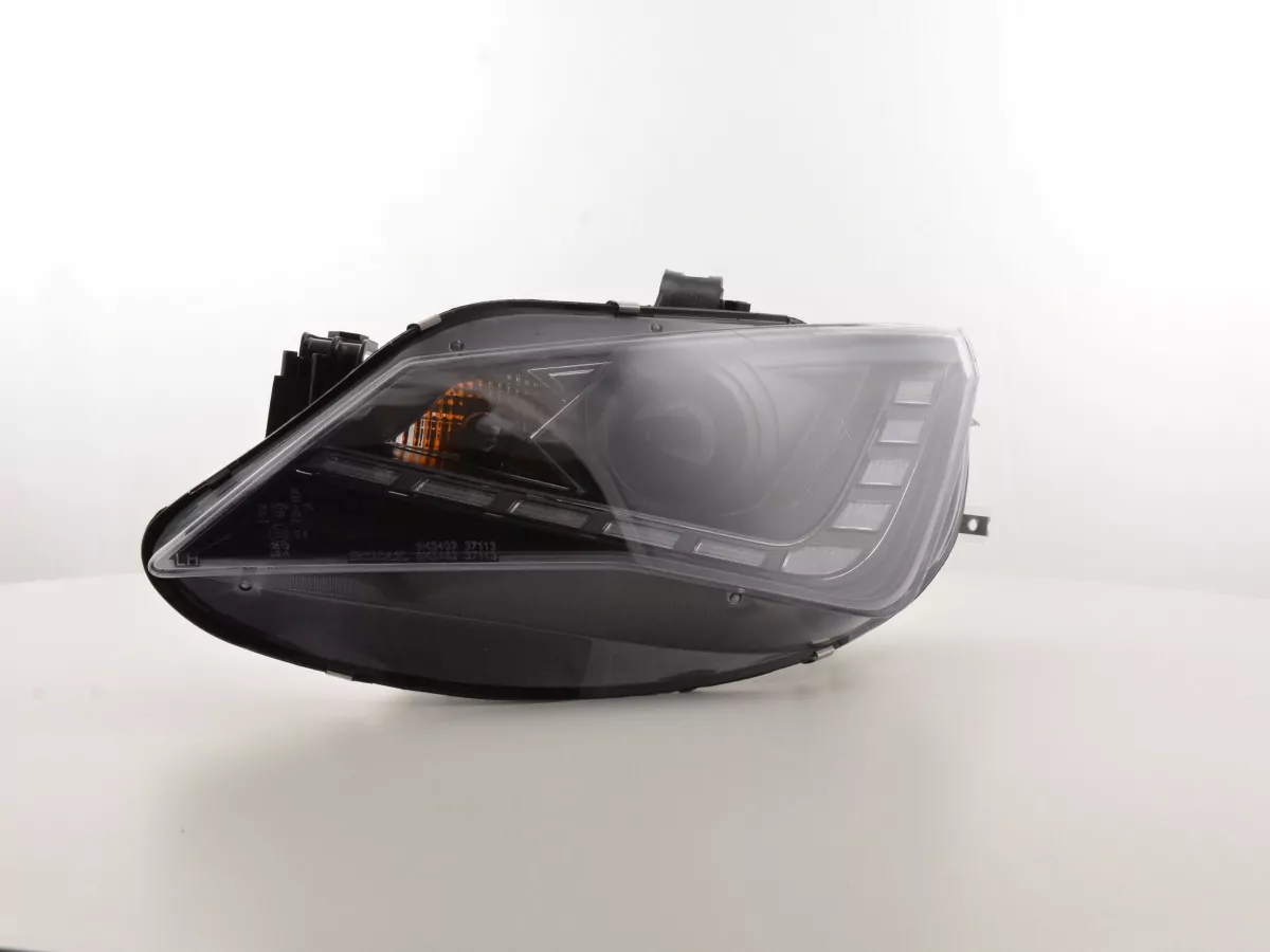 Scheinwerfer Set Daylight LED TFL-Optik Seat Ibiza 6J Bj. ab 2012 schwarz