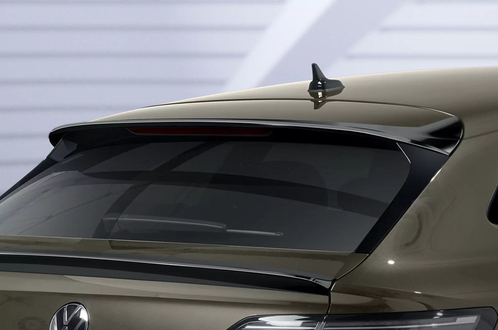 Heckflügel mit ABE für VW Arteon Shooting Brake HF943 Schwarz Strukturiert