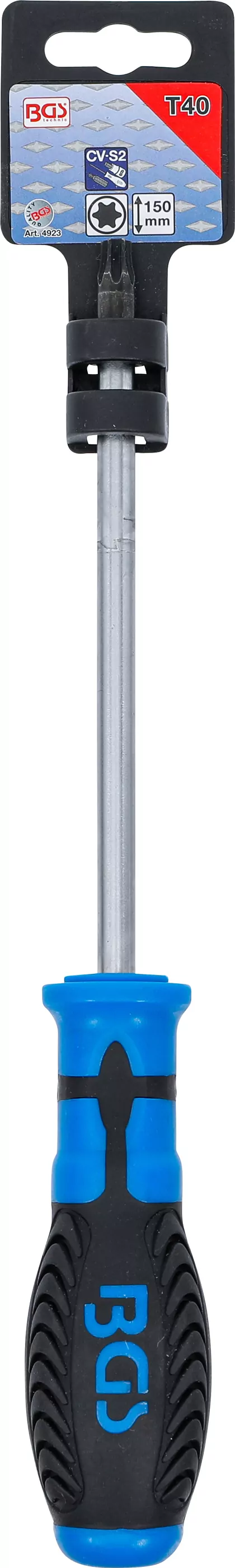 Schraubendreher | T-Profil (für Torx) T40 | Klingenlänge 150 mm