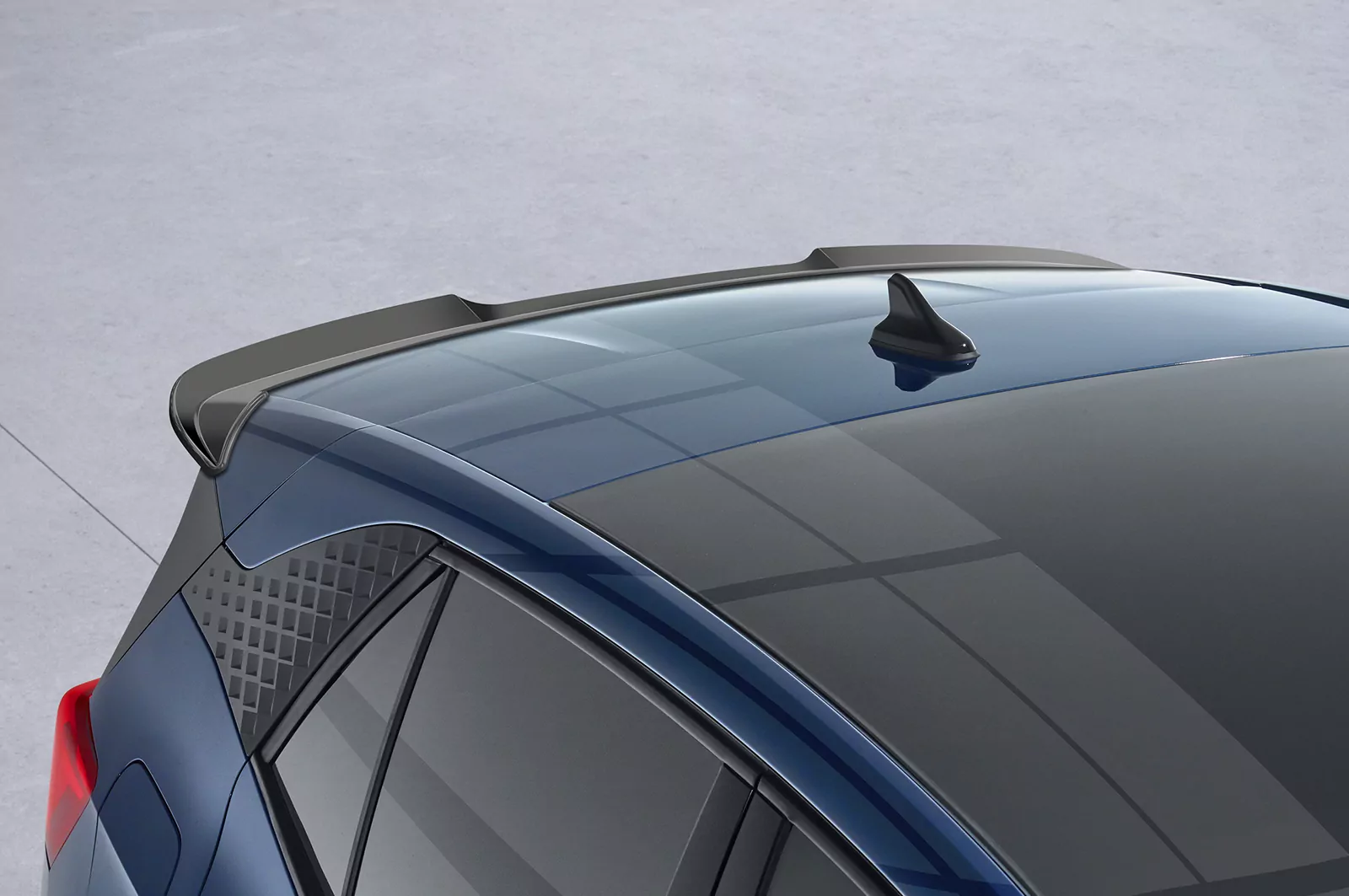 Heckflügel mit ABE für Cupra Born HF928 Schwarz Strukturiert