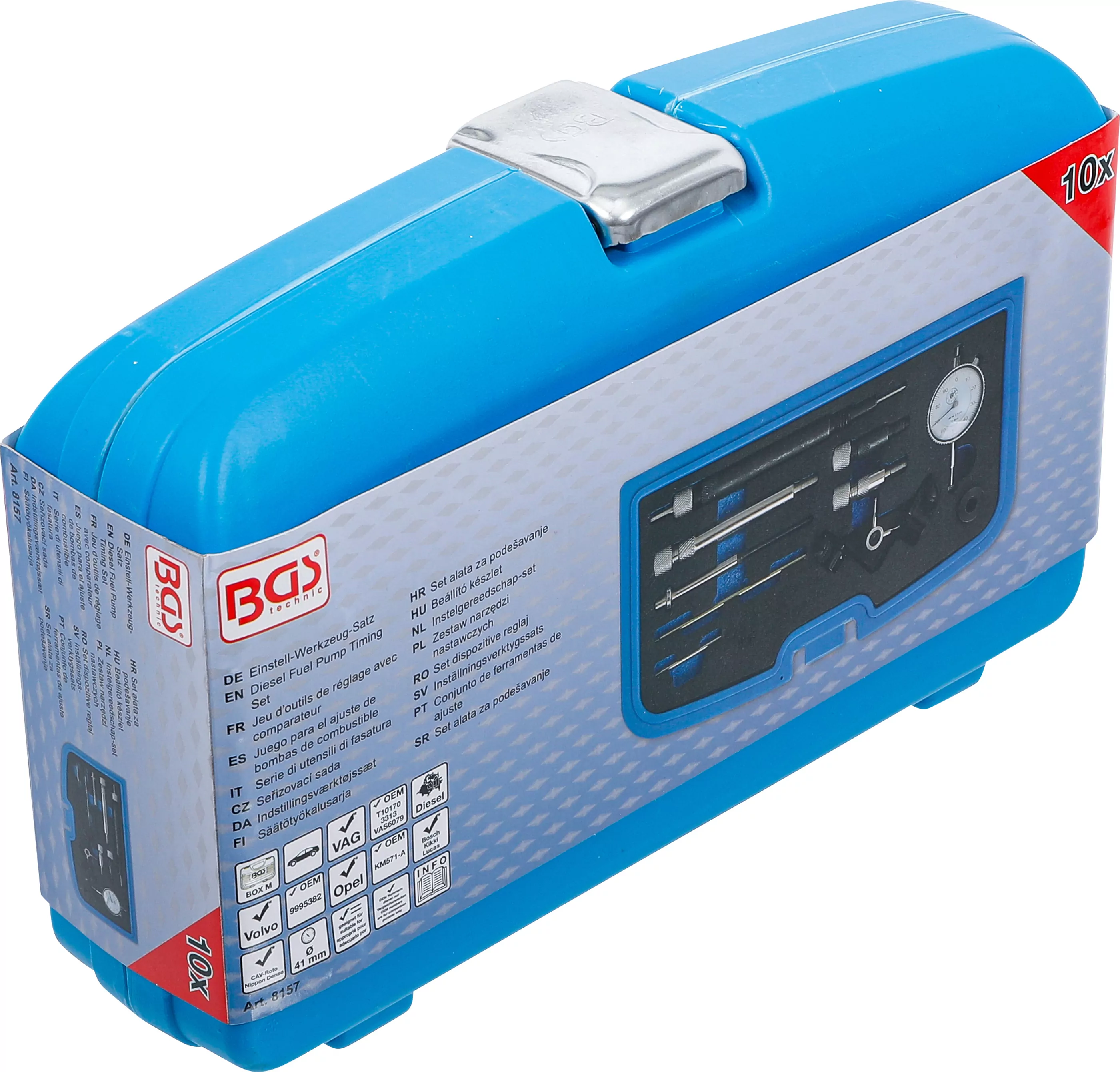 Einstell-Werkzeug-Satz | für Dieselpumpen | 10-tlg.