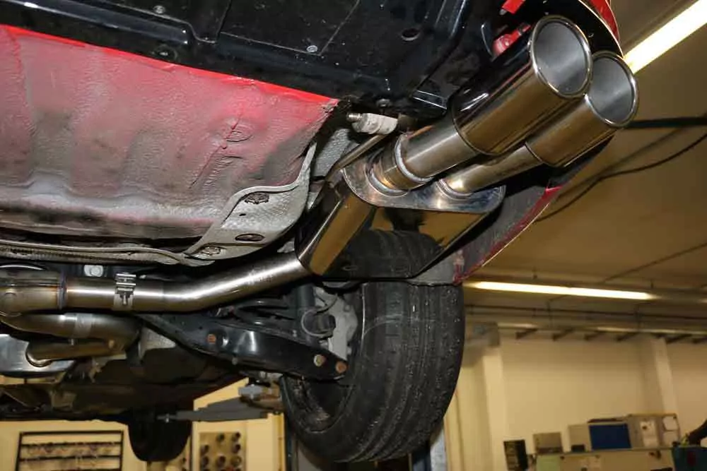 Skoda Superb III 3V 4x4  Endschalldämpfer rechts/links mit Abgasklappen - 2x90 Typ 16 rechts/links