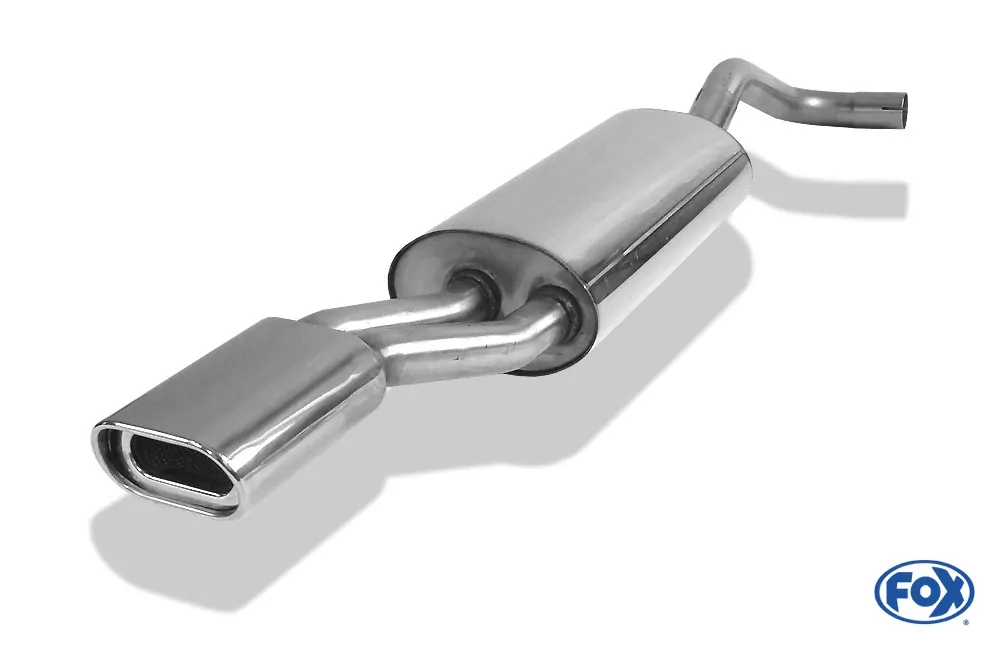 Audi A4 Typ B5  Endschalldämpfer - 135x80 Typ 53