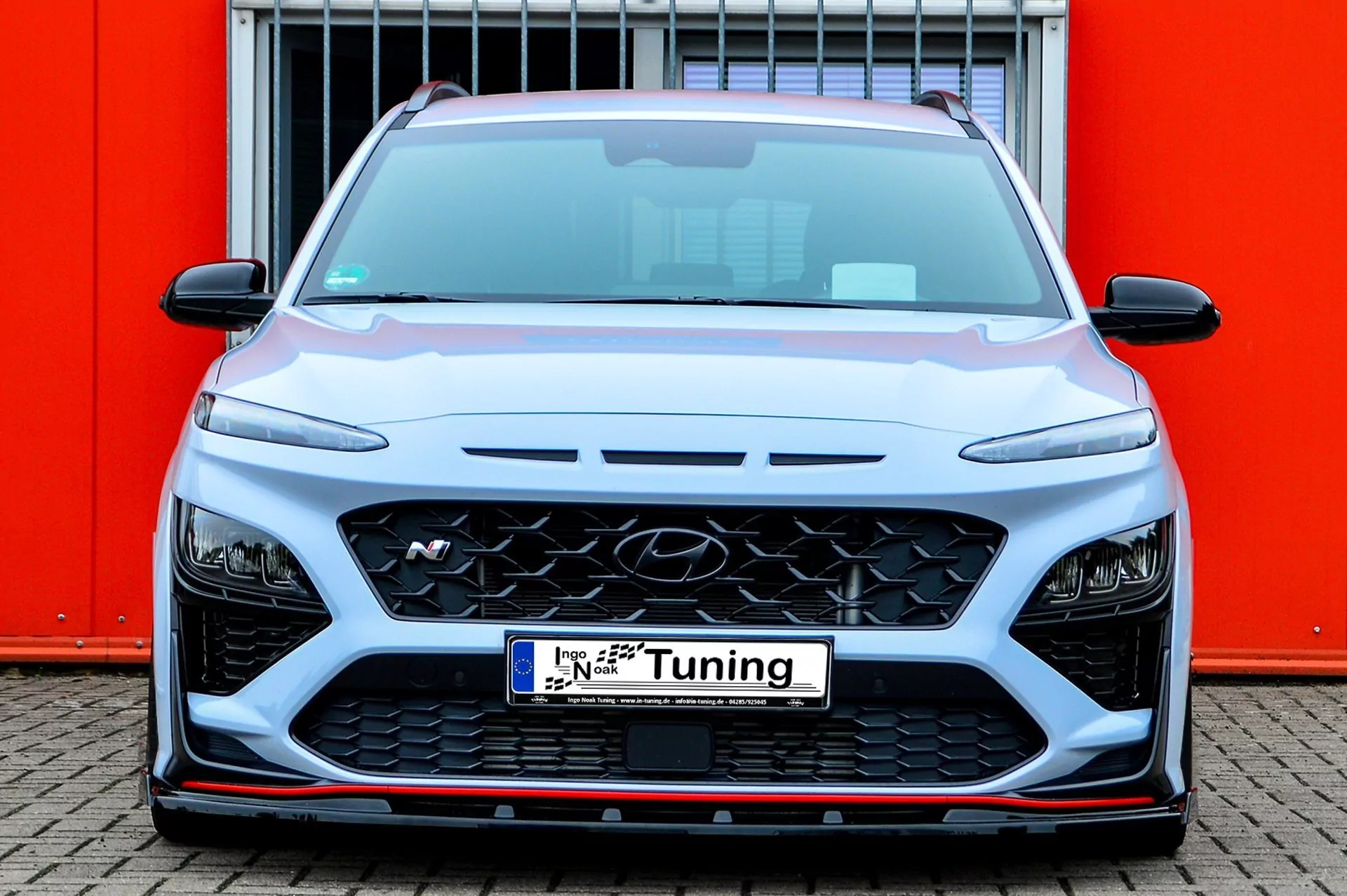 Cup Frontspoilerlippe mit Wing  für Hyundai Kona N + N-Line ab Bj.2020-