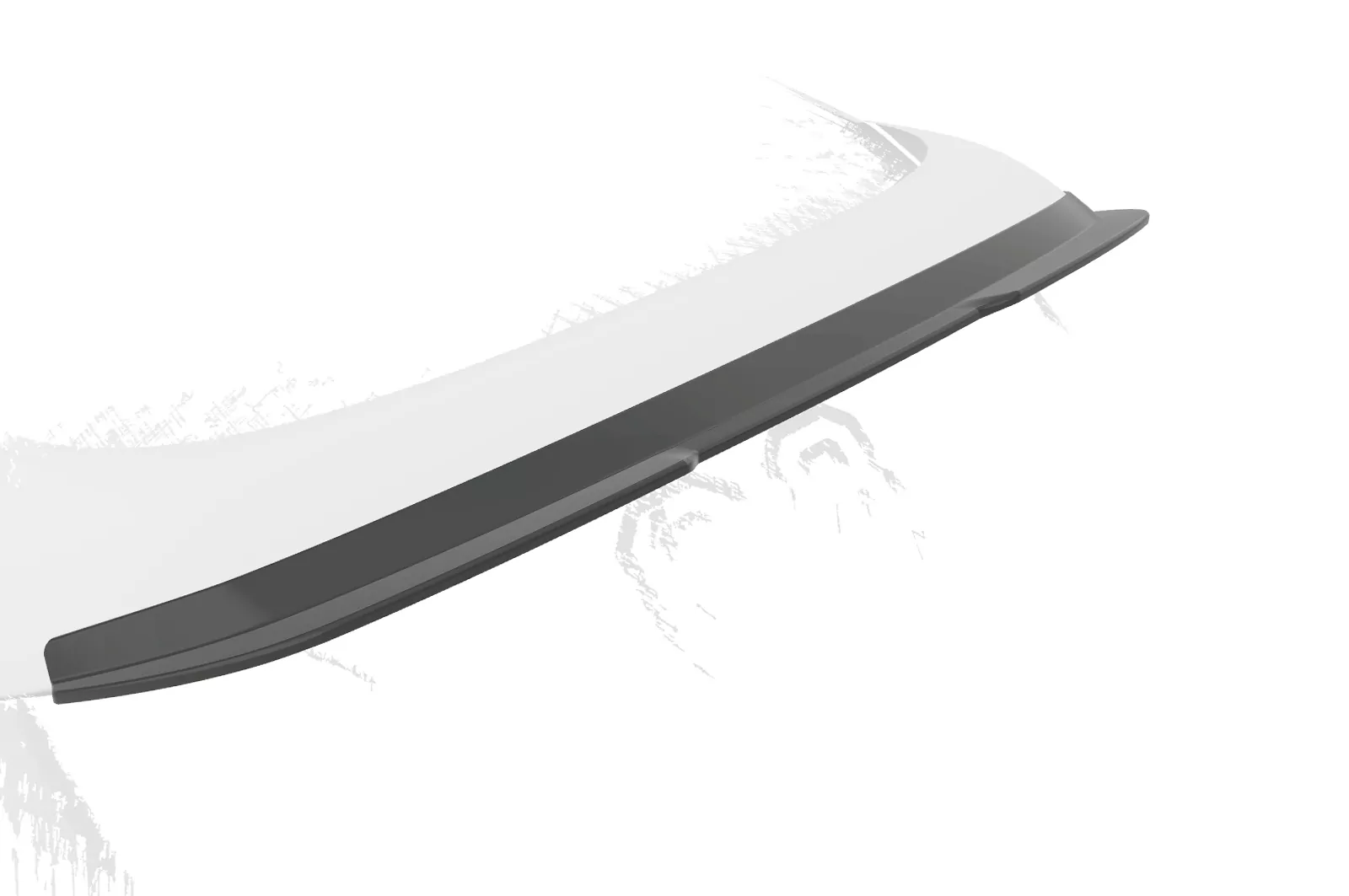 Heckflügel mit ABE für Mazda 3 (Typ BL) MPS HF920 Schwarz Strukturiert