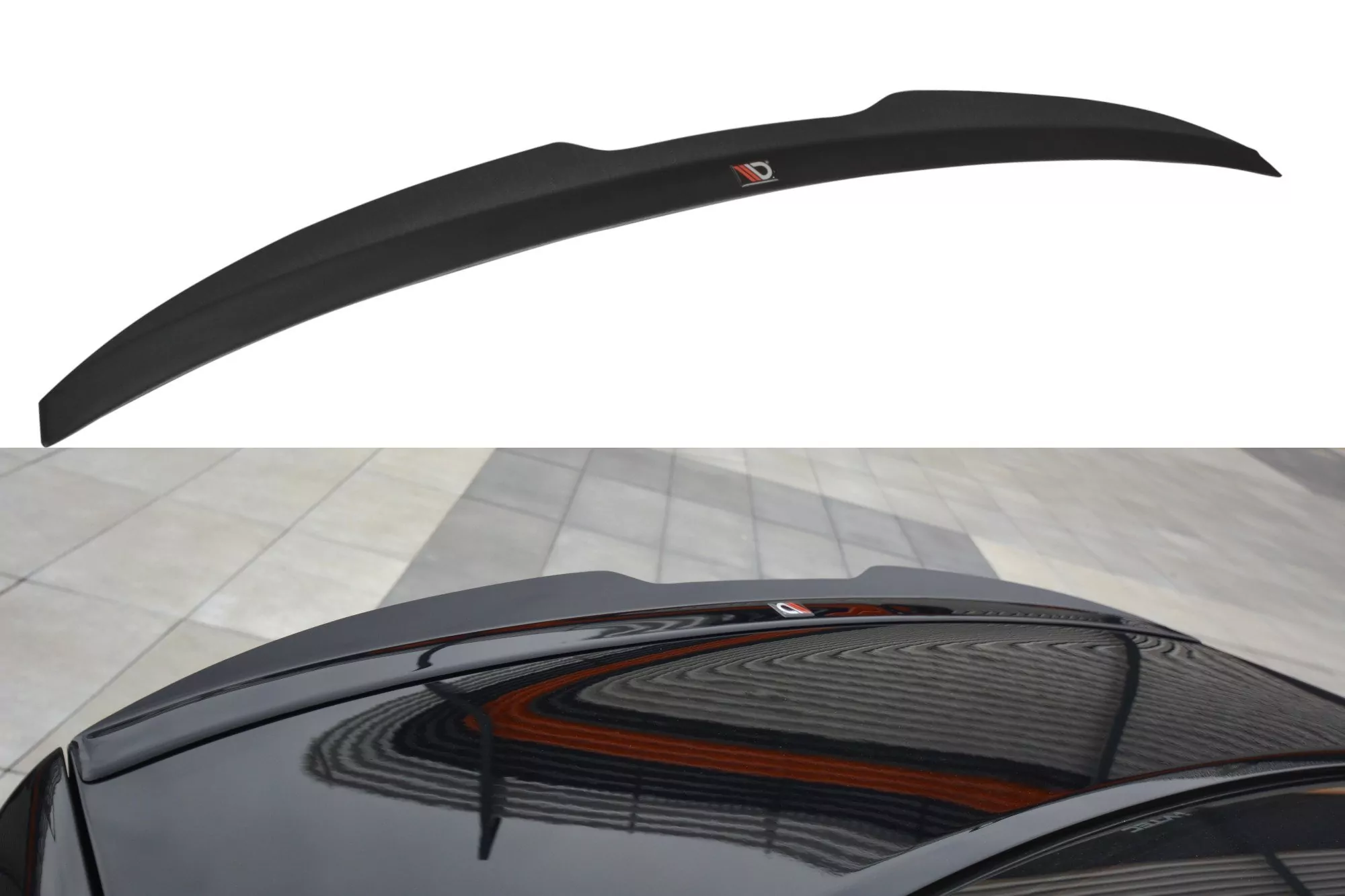 Spoiler CAP Passend Für Passend Für HONDA ACCORD MK8. CU-Serie Schwarz Hochglanz Schwarz Hochglanz