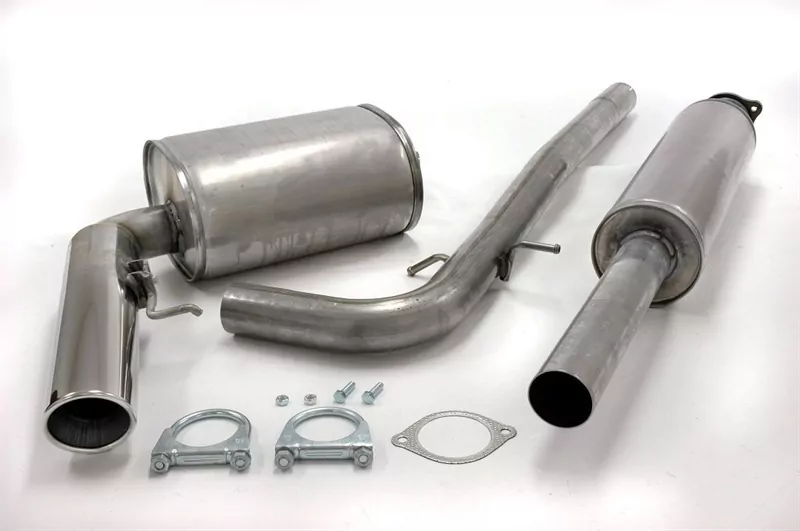 TA Technix Sportauspuffanlage 1x90mm passend für Volvo S60 I 2.4l Typ R