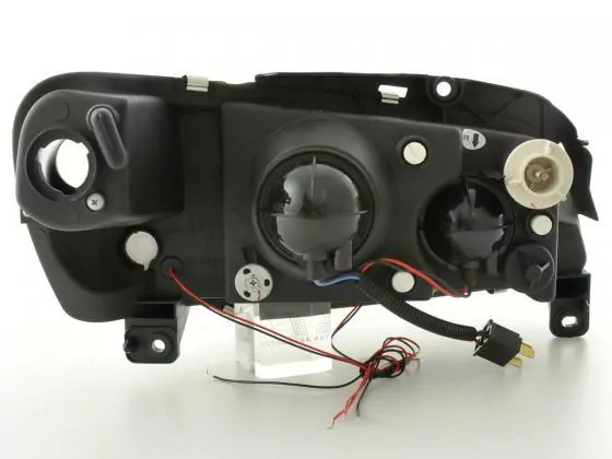 Scheinwerfer Set Peugeot 106 Bj. 96-03 schwarz