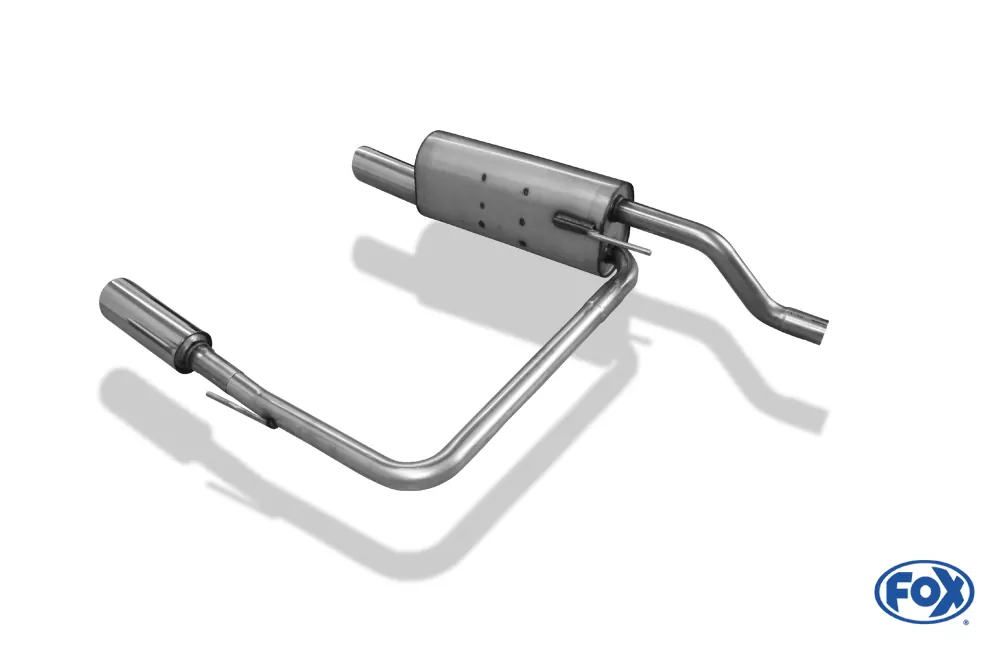 Opel Corsa E  Endschalldämpfer Ausgang rechts/links - 1x90 Typ 25 rechts/links