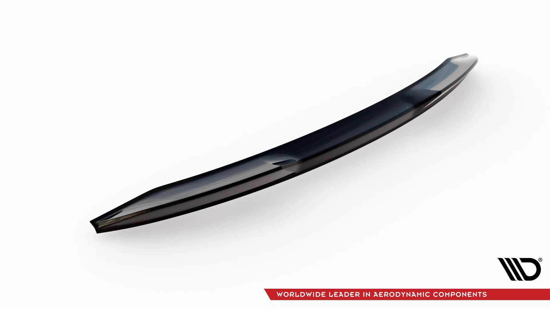 Niedriger Spoiler CAP Für 3D Alfa Romeo Stelvio Quadrifoglio Mk1 Schwarz Hochglanz