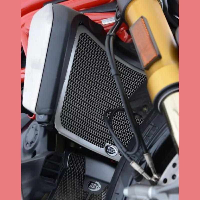 R&G Kühlergitter Kühlerschutz Ducati Monster 821 2014- / Supersport 2017- / Hypermotard 950 2019-