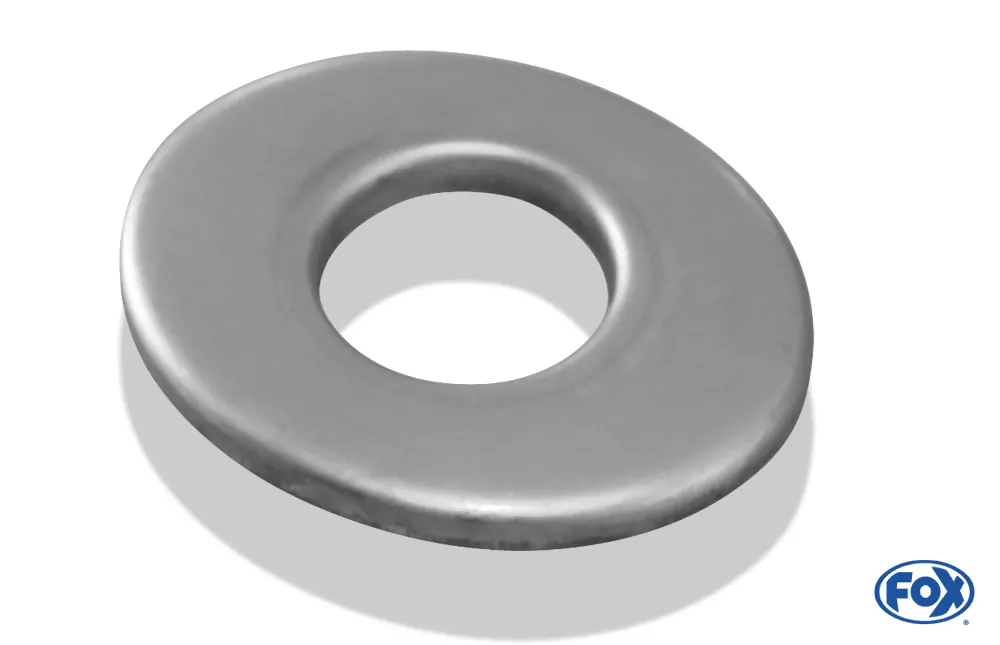 Deckel aufgestellt für Endrohr oval  129x106mm - Loch: 50mm