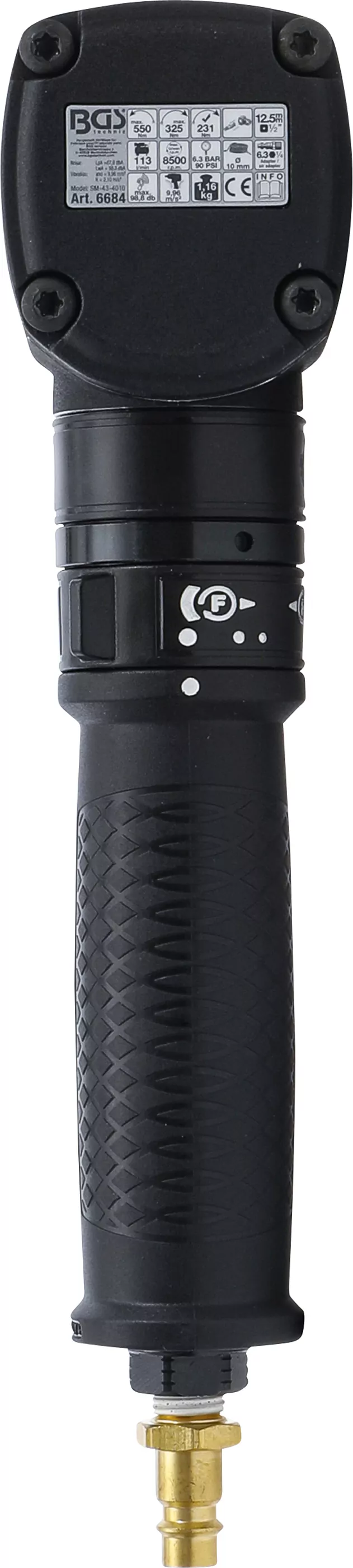 Druckluft-Schlagschrauber | abgewinkelt | 12,5 mm (1/2") | 550 Nm