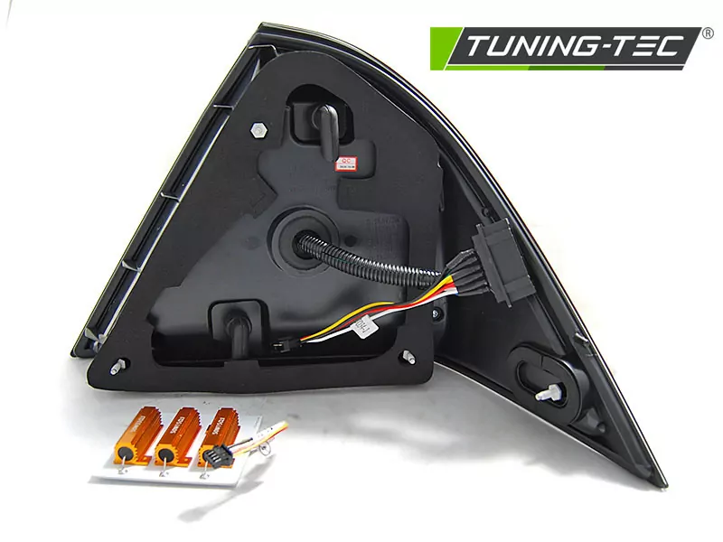 Led Bar Tail Lights Smoke Seq Fits Mercedes W203 Sedan 00-04