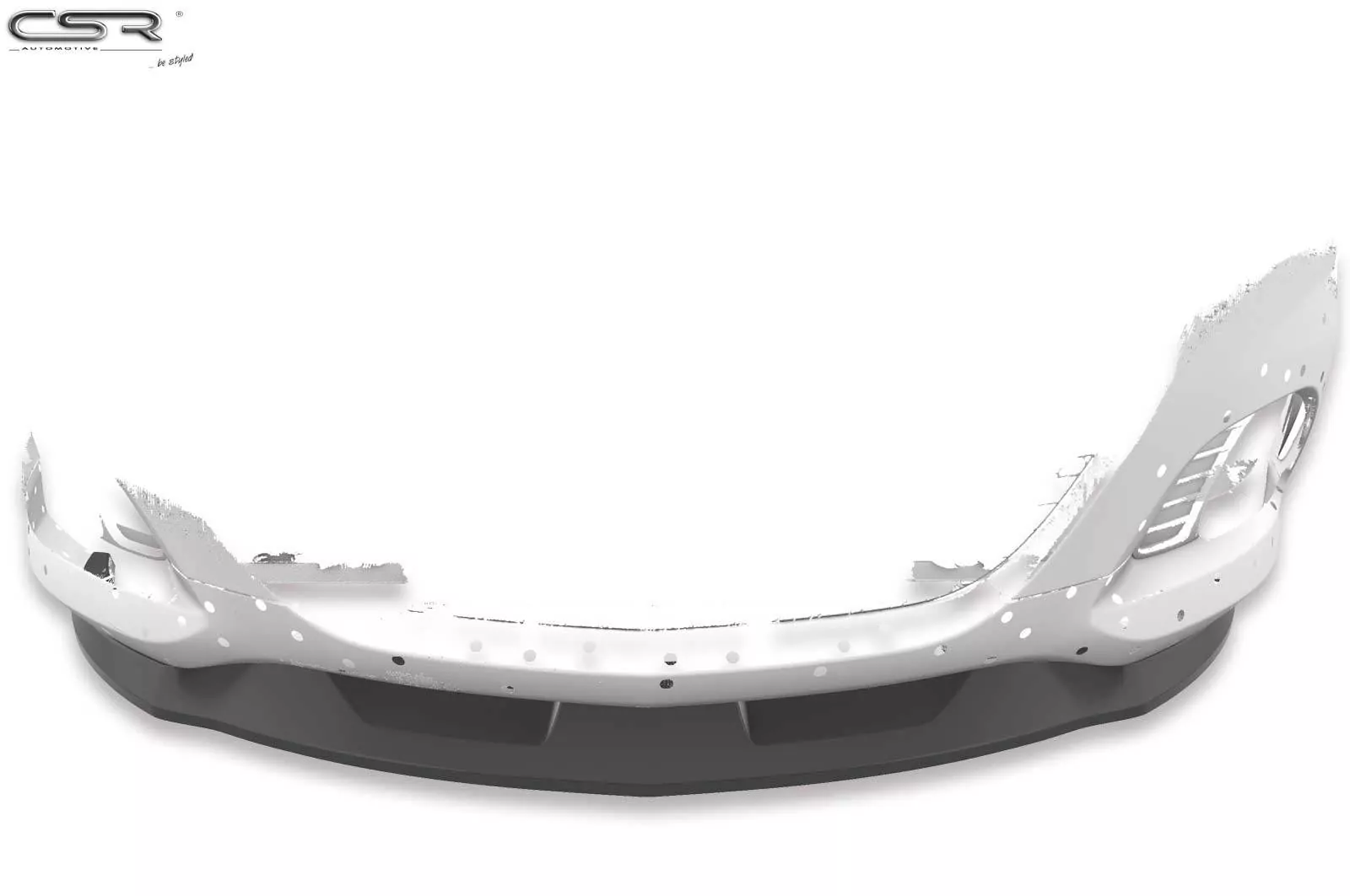 Cup-Spoilerlippe mit ABE für Opel Corsa D OPC CSL443-M Carbon Look (matt)