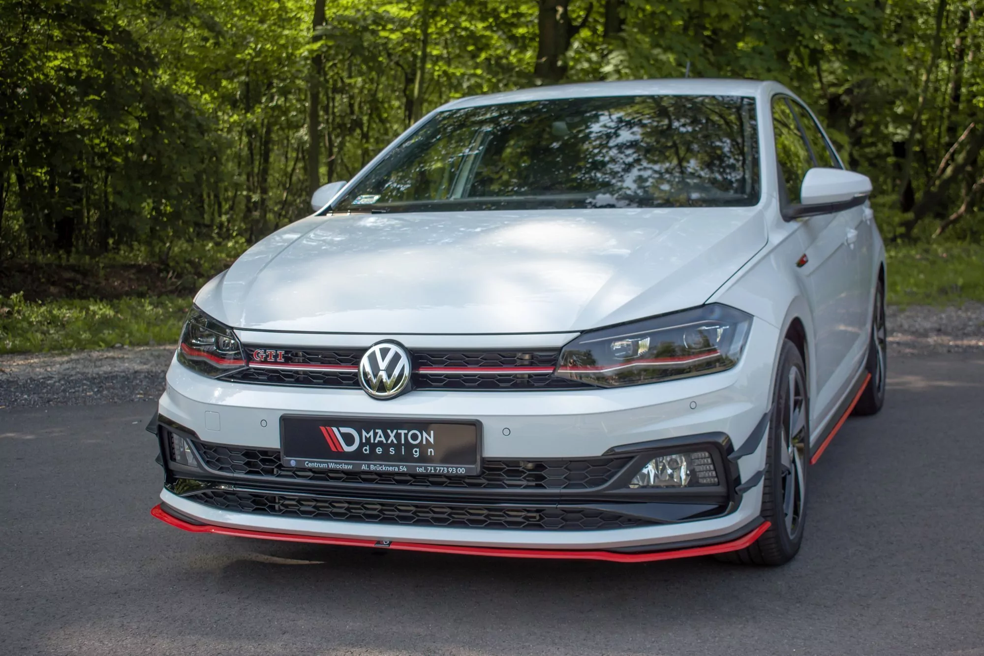 Front Ansatz Passend Für V.2 Passend Für VW POLO MK6 GTI