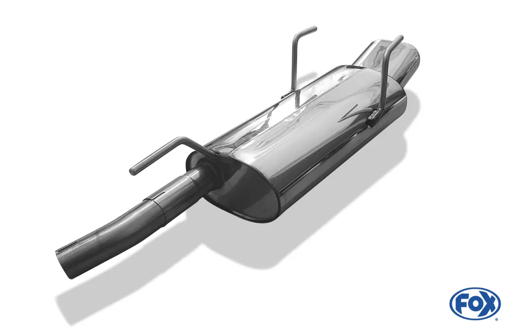 Opel Astra F Caravan  Endschalldämpfer 3-Punkt-Aufhängung - 135x80 Typ 53