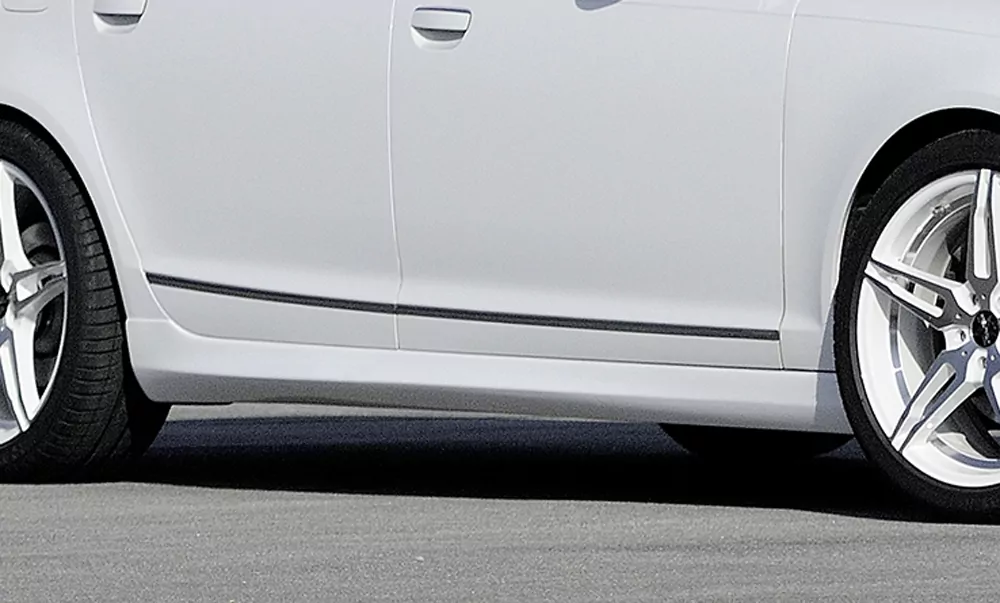 Rieger Seitenschweller für Audi A6 S6 (4F) - Avant 04.04- carbon optik