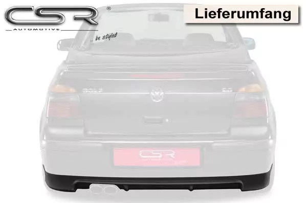 Heckansatz für VW Golf 4 Cabrio HA021