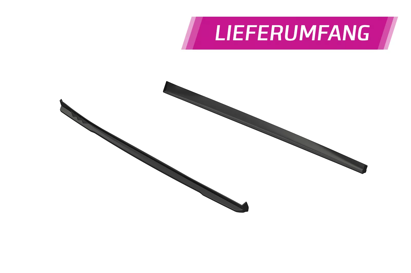 Seitenschweller für BMW 2er F22/F23 SS492 Schwarz Strukturiert