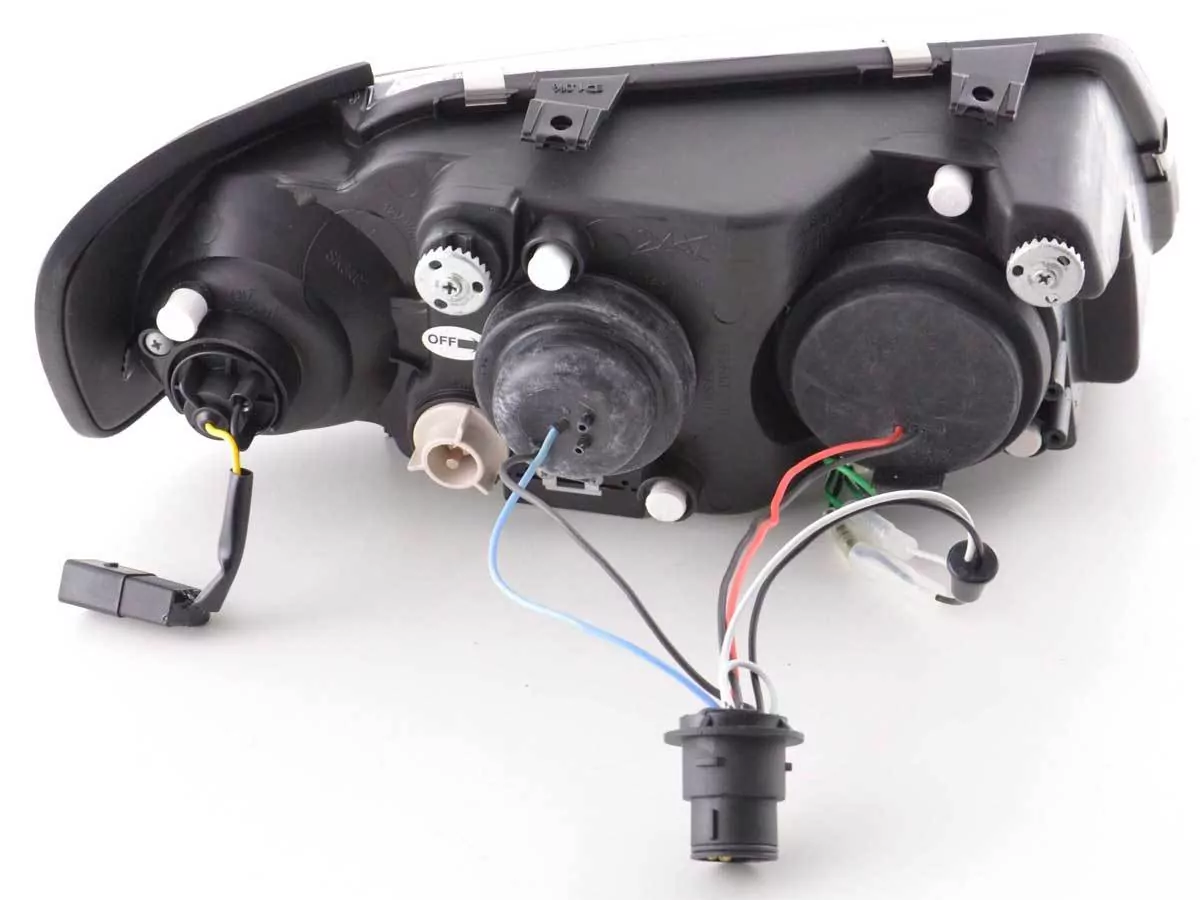 Scheinwerfer Set Daylight LED TFL-Optik Audi A3 Typ 8L Bj. 96-00 schwarz