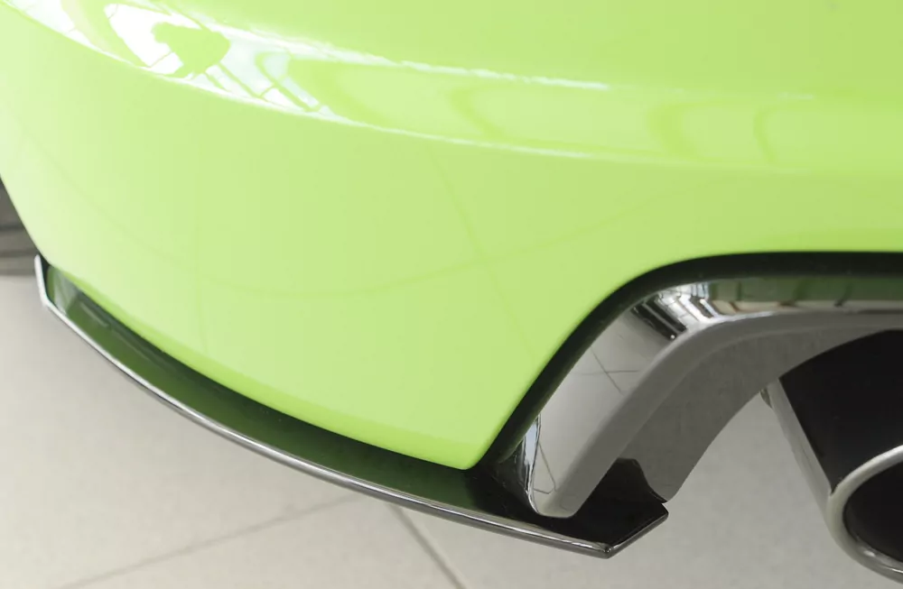 Rieger Heckschürzenansatz seitlich links für Audi TT RS (8J/8J1-FV/8S) | Coupé 05.16-08.18 (bis Facelift) nur für orig. Heckschürze TT-RS