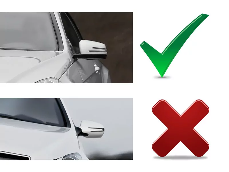 Side Direction In The Mirror Smoke Led Seq Fits  Mercedes W204 / W212 / W176 / W221 / W166 / X204