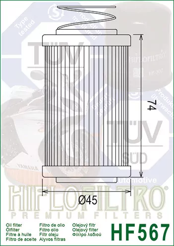 Hiflo Ölfilter Hf567