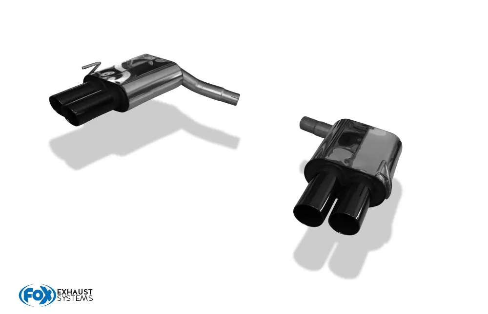 Ford Explorer Typ WUJ  Endschalldämpfer rechts/links - 2x90 Typ 25 rechts/links schwarz emalliert