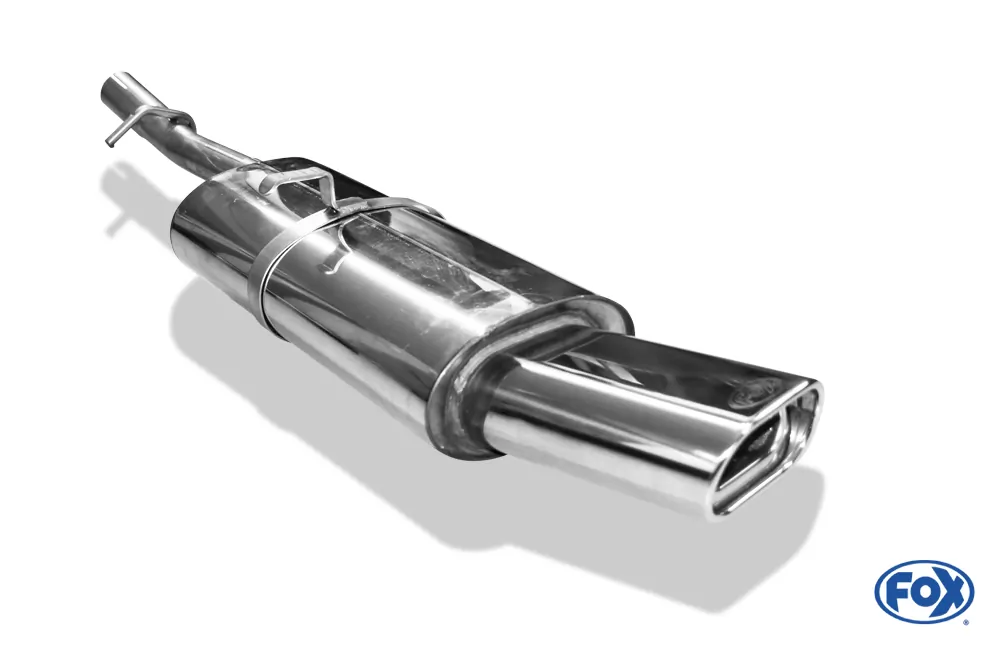 Opel Vectra A Stufenheck  Endschalldämpfer - 135x80 Typ 53