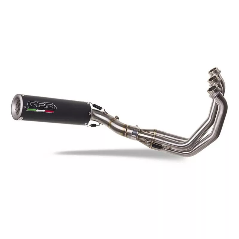 GPR Auspuff System  Triumph Tiger Sport 660 2022/2023 e5 Homologated Komplettanlage Auspuff mit Katalysator M3 Black Titanium Tiger Sport 6