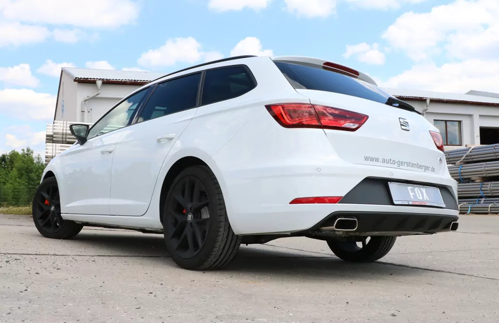 Seat Leon 5F ST - Einzelradaufhängung  Endschalldämpfer rechts/links - 145x65 Typ 59 rechts/links