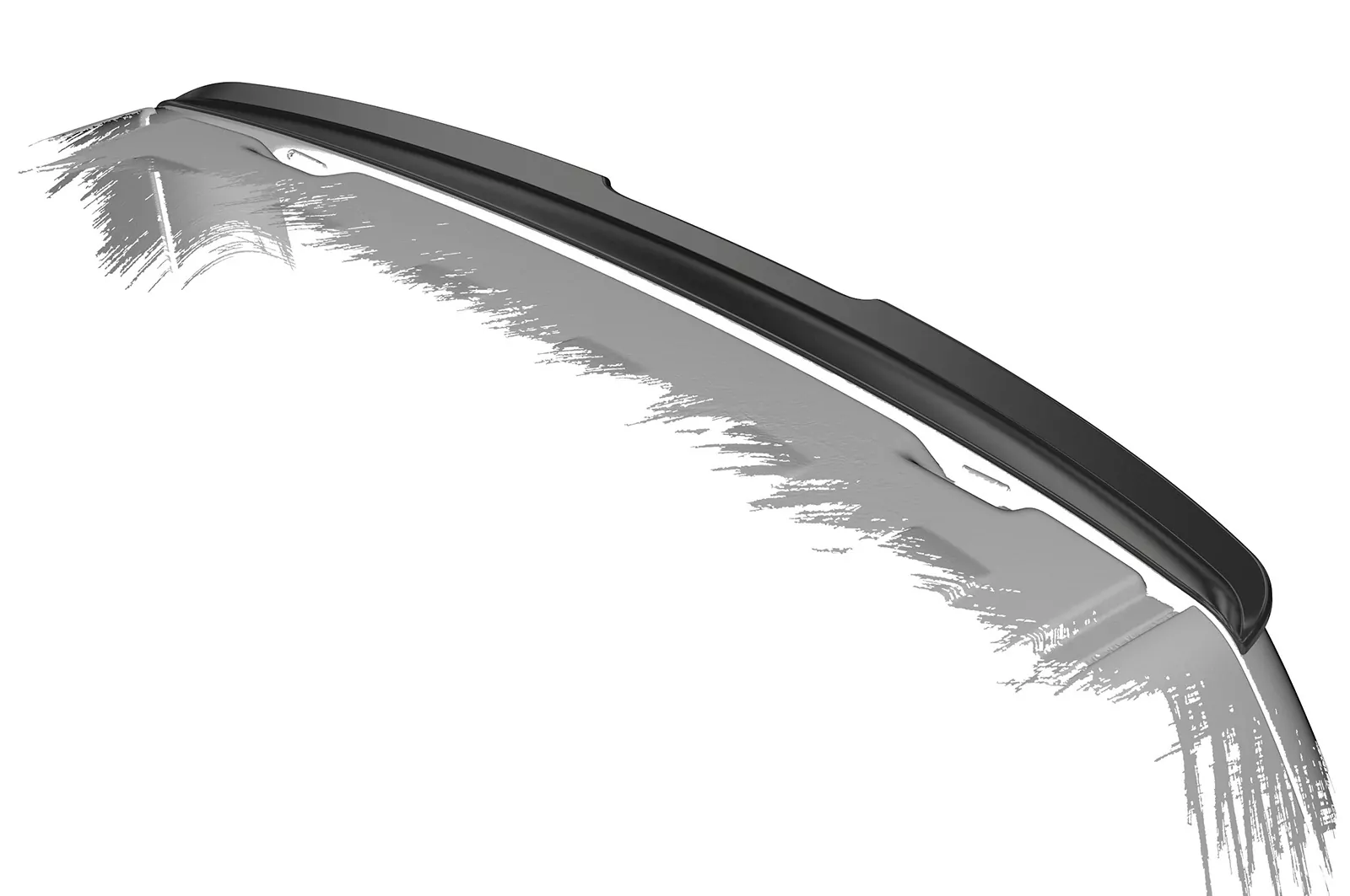 Heckflügel mit ABE für VW T5 HF808 Strukturiert (schwarz matt)