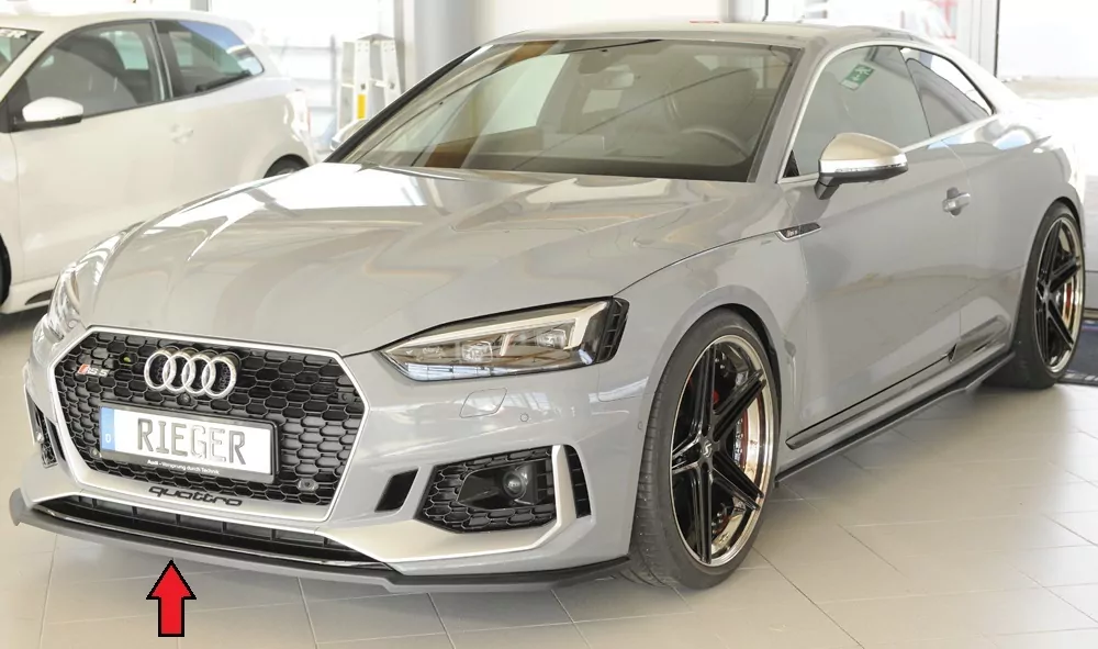Rieger Spoilerschwert für Audi RS5 (B9/F5) - Coupe 03.17-02.20 (bis Facelift) carbon optik