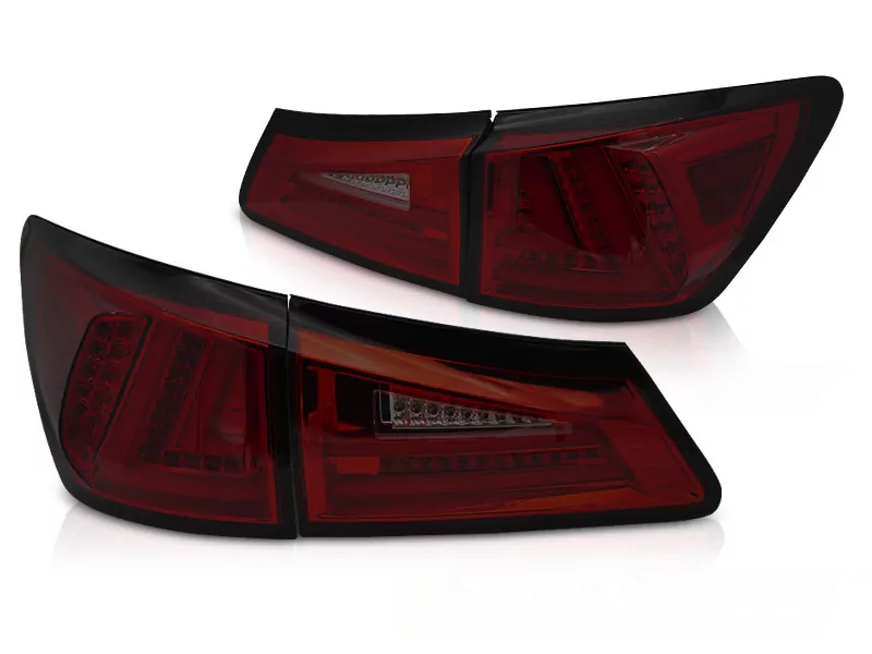Led Tail Lights Red Smoke Led Sql Fits Lexus Is Ii 06-13