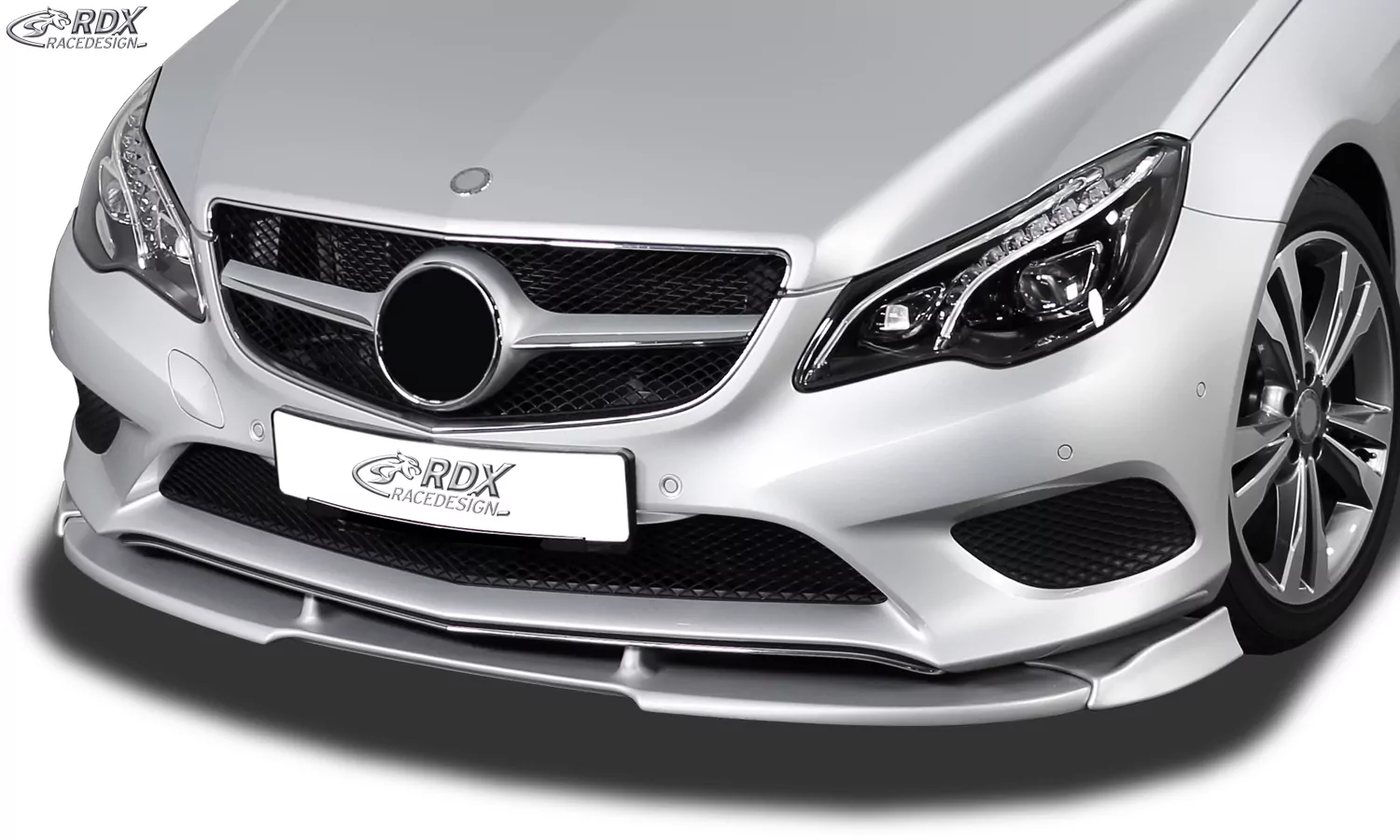 RDX Frontspoiler VARIO-X für MERCEDES E-Klasse Cabrio A207 / Coupe C207 2013+ Frontlippe Front Ansatz Vorne Spoilerlippe