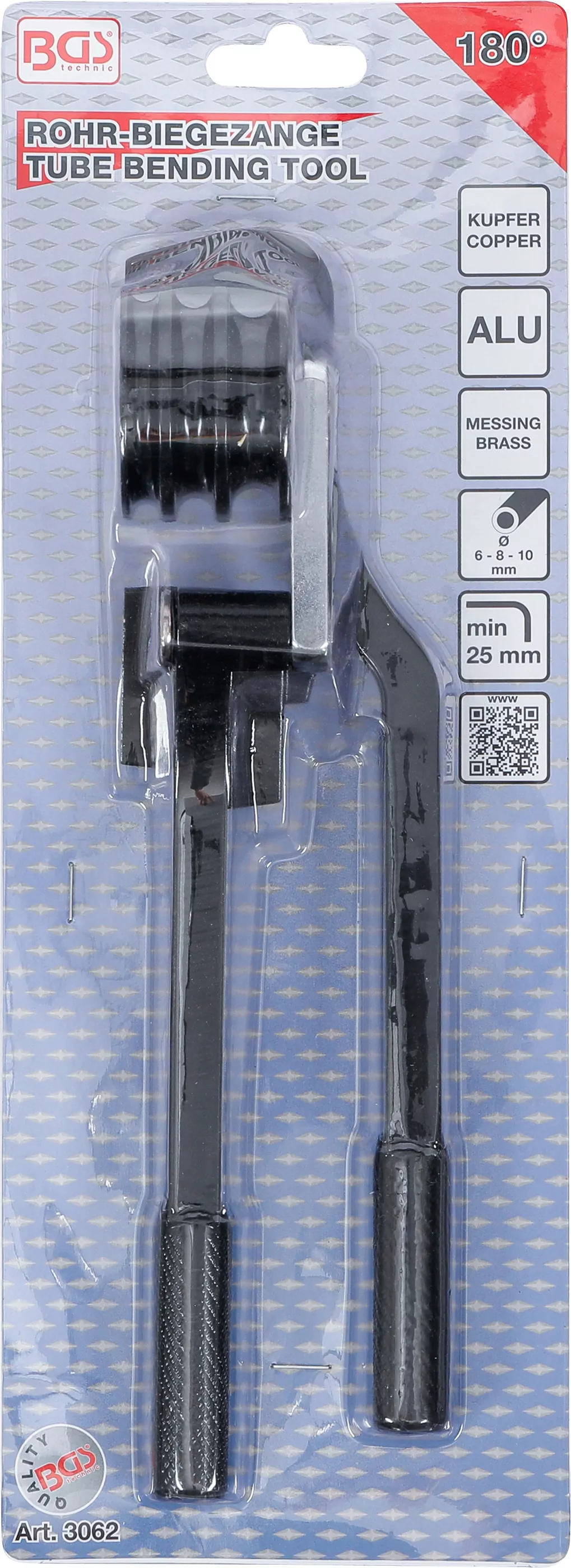 Rohr-Biegezange | für Rohr-Ø 6 - 8 - 10 mm