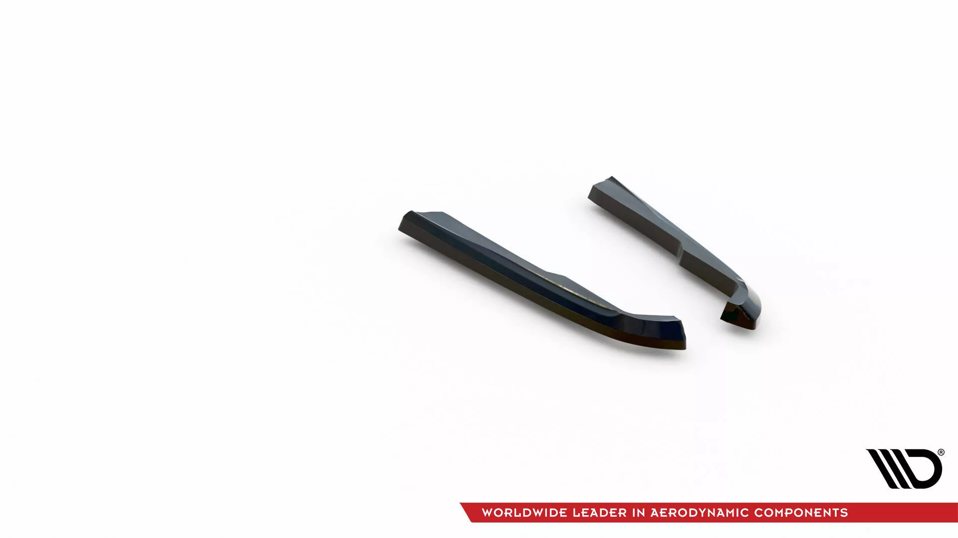 Heck Ansatz Flaps Diffusor Für BMW M340i G20 / G21 Facelift Schwarz Hochglanz