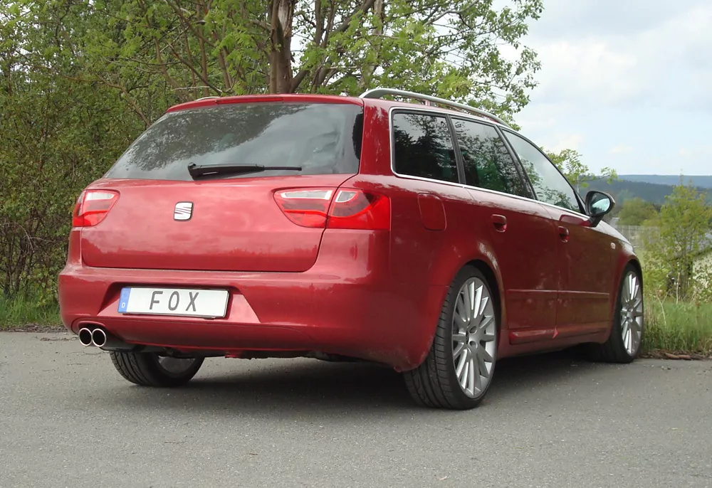 Seat Exeo 3R - Limousine/ Kombi (ST)  Endschalldämpfer - 2x80 Typ 16